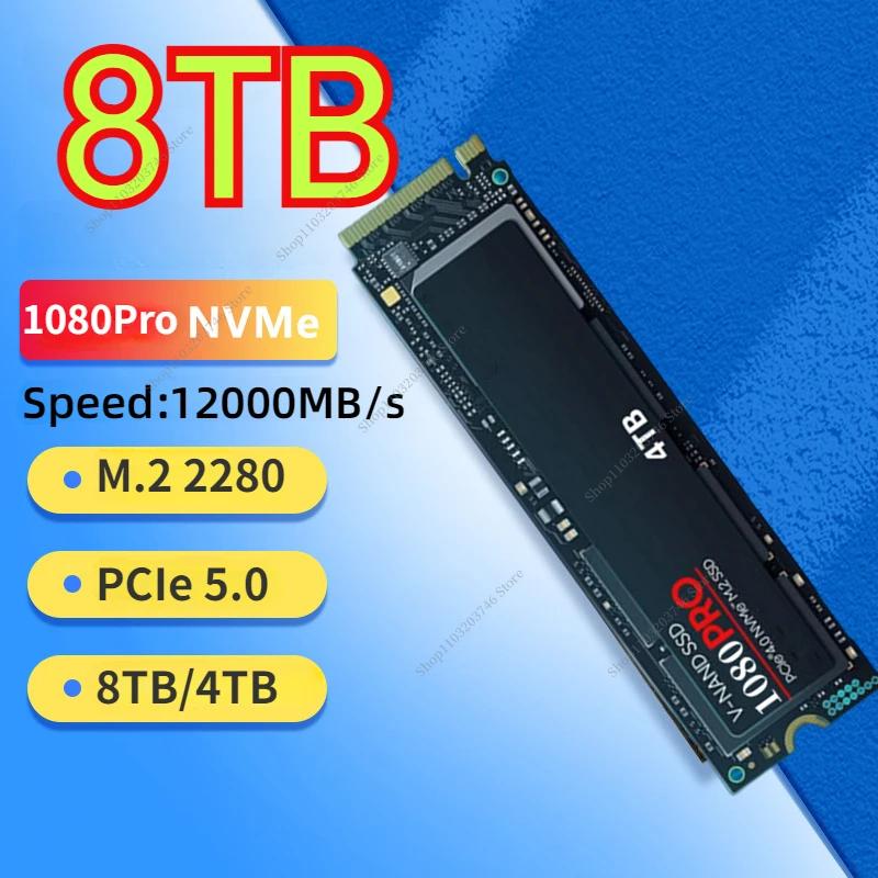 2024 귣 1080PRO SSD, 1TB, 2TB, 4TB, 8TB, M.2 2280 NVMe ̽,  ָ Ʈ ̺, PCIe 5.0x4, Ʈ PS5 ũž